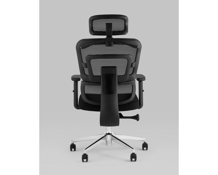 Купить Кресло офисное TopChairs Techno черный, Цвет: черный, фото 5