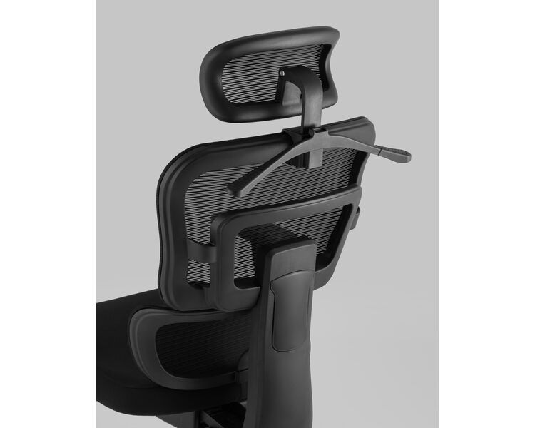 Купить Кресло офисное TopChairs Techno черный, Цвет: черный, фото 8