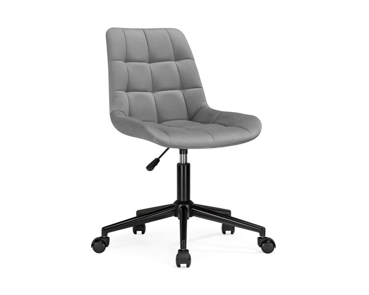 Купить Компьютерное кресло Честер темно-серый (california 994) / черный, Цвет: cерый