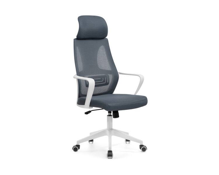 Купить Компьютерное кресло Golem dark gray / white, Цвет: серый