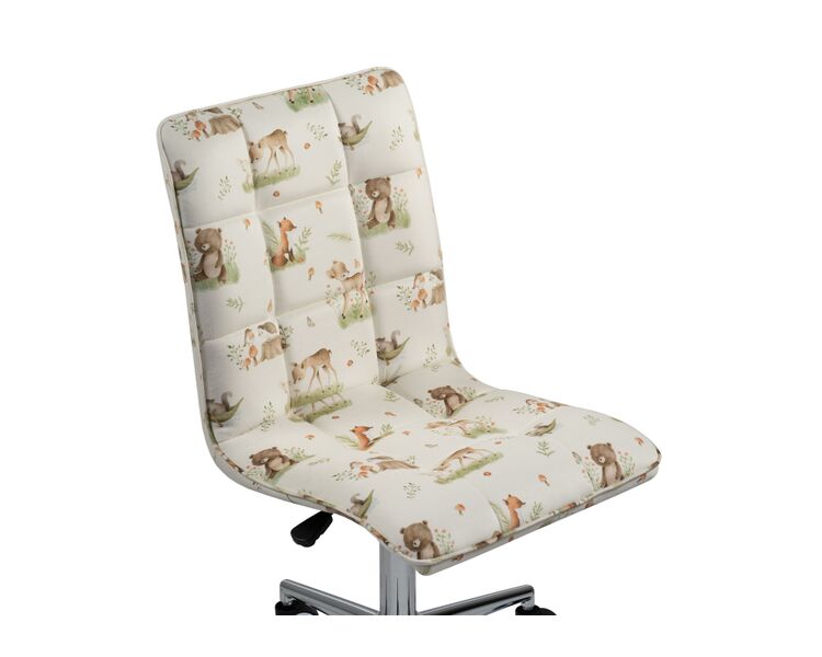 Купить Компьютерное кресло Квадро S40-15 / хром, Цвет: белый, фото 6