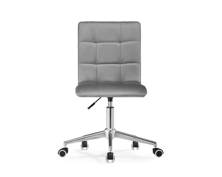 Купить Компьютерное кресло Квадро темно-серое / хром, Цвет: серый-1, фото 3