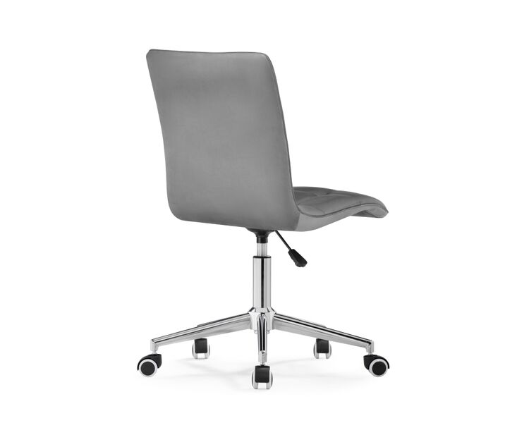 Купить Компьютерное кресло Квадро темно-серое / хром, Цвет: серый-1, фото 5