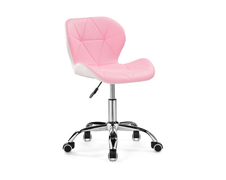 Купить Компьютерное кресло Trizor whitе / pink, Цвет: розовый