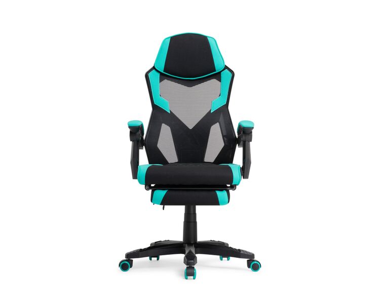 Купить Компьютерное кресло Brun tiffany / black, Цвет: голубой, фото 4