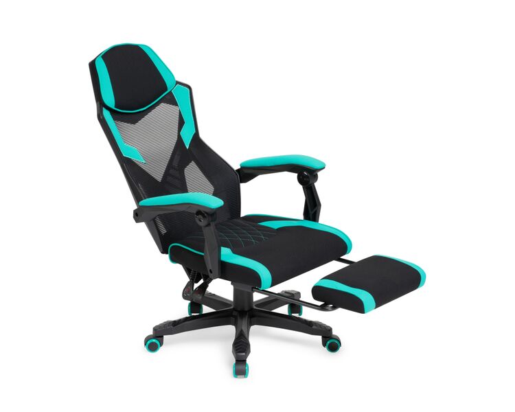 Купить Компьютерное кресло Brun tiffany / black, Цвет: голубой, фото 7