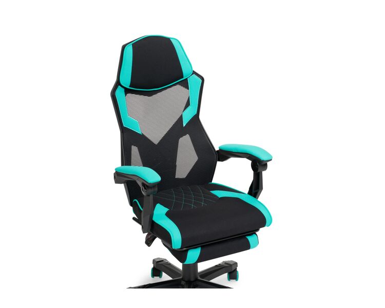 Купить Компьютерное кресло Brun tiffany / black, Цвет: голубой, фото 8