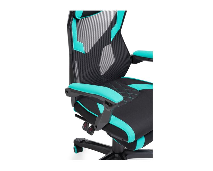 Купить Компьютерное кресло Brun tiffany / black, Цвет: голубой, фото 9