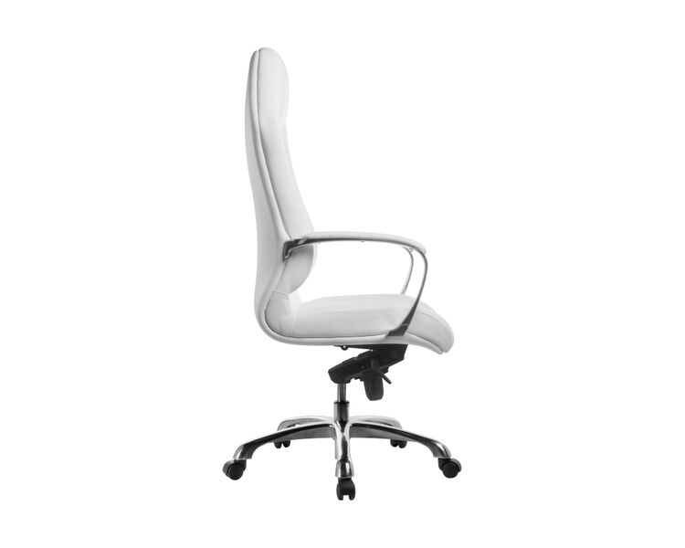 Купить Компьютерное кресло Damian white / satin chrome, Цвет: белый, фото 3