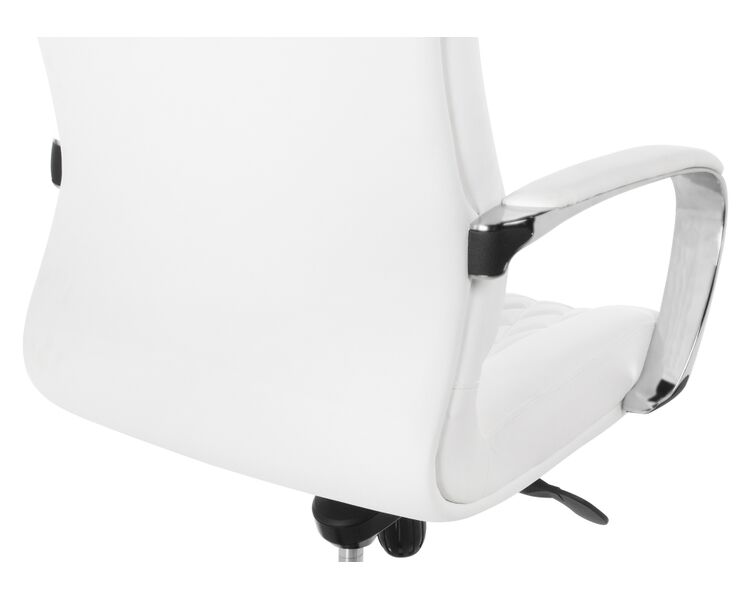 Купить Компьютерное кресло Damian white / satin chrome, Цвет: белый, фото 9