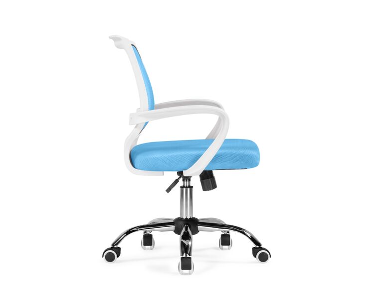 Купить Компьютерное кресло Ergoplus blue / white, Цвет: голубой, фото 4