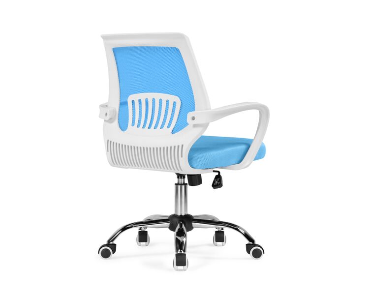 Купить Компьютерное кресло Ergoplus blue / white, Цвет: голубой, фото 5