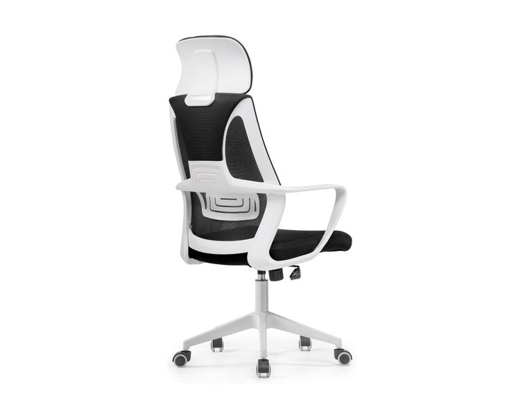 Купить Компьютерное кресло Golem black / white, Цвет: черный, фото 5
