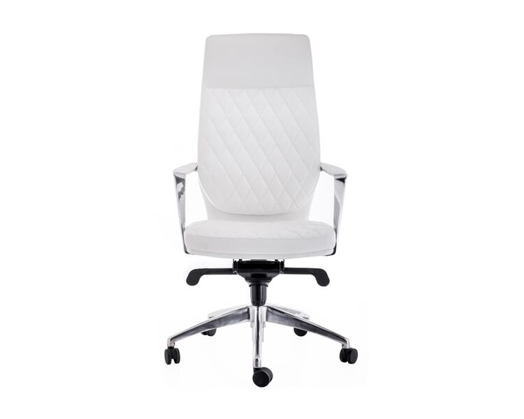 Купить Компьютерное кресло Isida white / satin chrome, Цвет: белый, фото 2