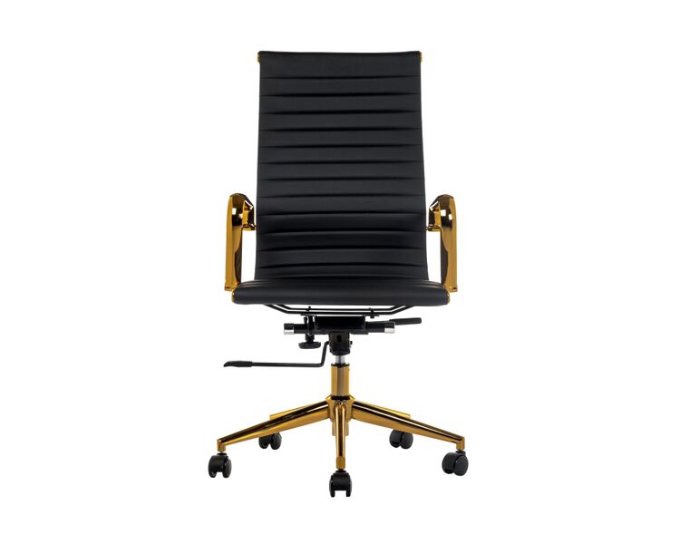 Купить Компьютерное кресло Reus золотой / черный, Цвет: черный, фото 2