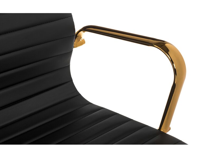Купить Компьютерное кресло Reus золотой / черный, Цвет: черный, фото 9