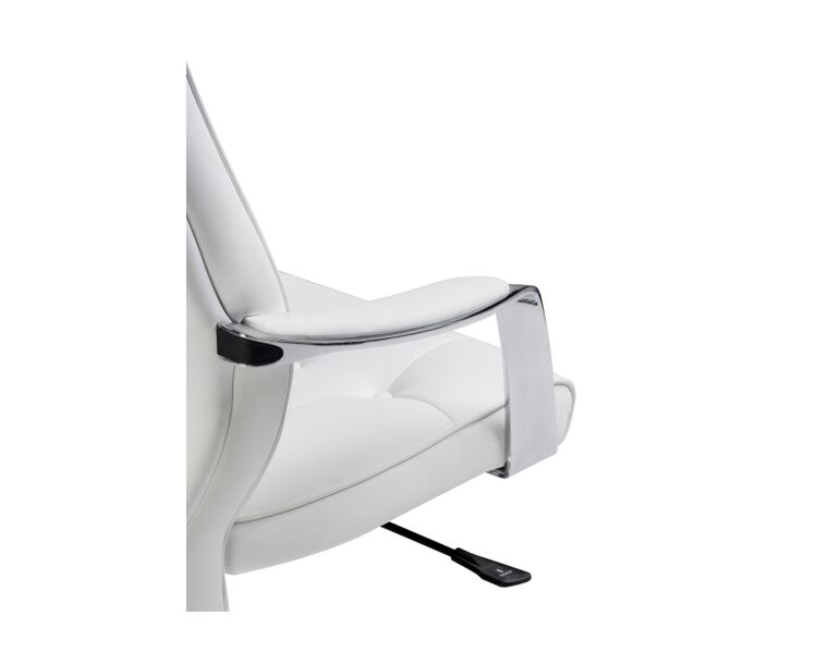 Купить Компьютерное кресло Sarabi white / satin chrome, Цвет: белый, фото 8