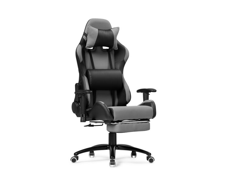 Купить Компьютерное кресло Tesor black / gray, Цвет: серый, фото 2