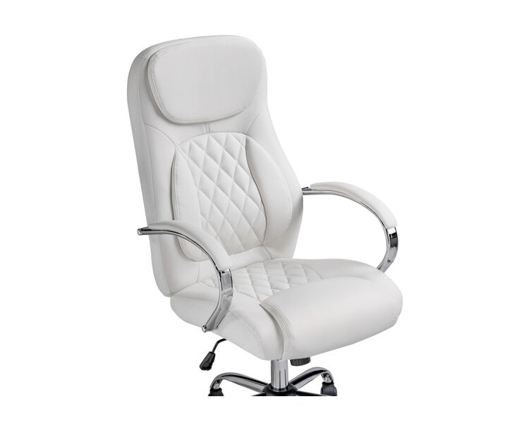 Купить Компьютерное кресло Tron white, Цвет: белый, фото 6