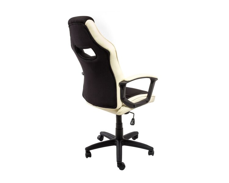 Купить Компьютерное кресло Gamer черное / бежевое, Цвет: бежевый, фото 4