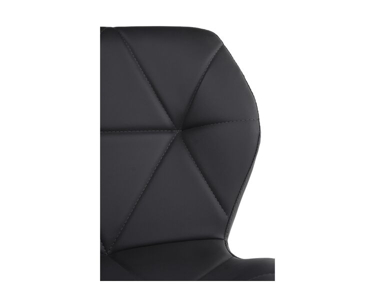 Купить Компьютерное кресло Вальд экокожа черное, Цвет: черный, фото 8