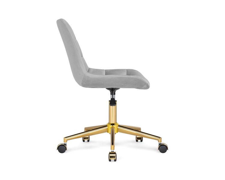 Купить Компьютерное кресло Честер светло-серый (california 900) золото, Цвет: серый-1, фото 4