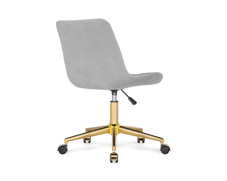 Купить Компьютерное кресло Честер светло-серый (california 900) золото, Цвет: серый-1, фото 5