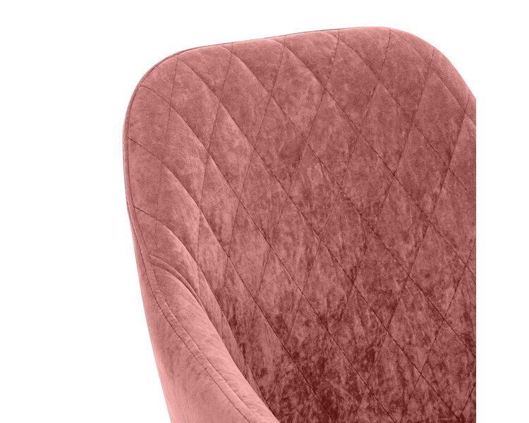 Купить Стул с подлокотниками Leset Слим велюр пыльно-розовый/белый, Цвет: пыльно-розовый/белый, фото 5