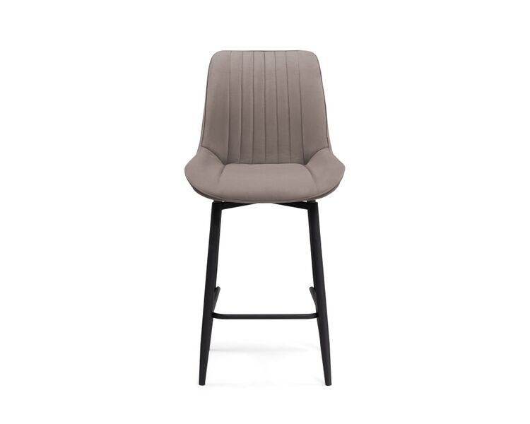 Купить Барный стул Седа К крутящийся латте / черный, Цвет: коричневый, фото 3