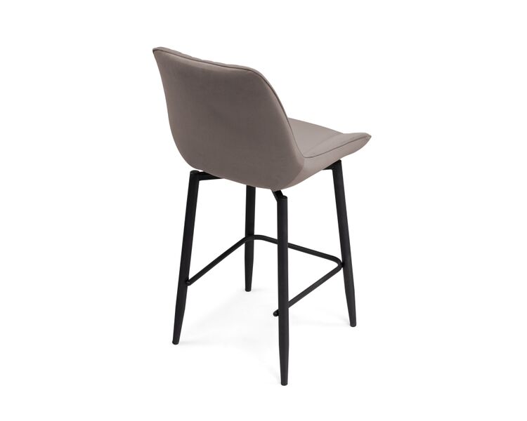 Купить Барный стул Седа К крутящийся латте / черный, Цвет: коричневый, фото 6