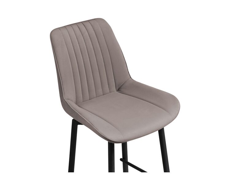 Купить Барный стул Седа К крутящийся латте / черный, Цвет: коричневый, фото 7