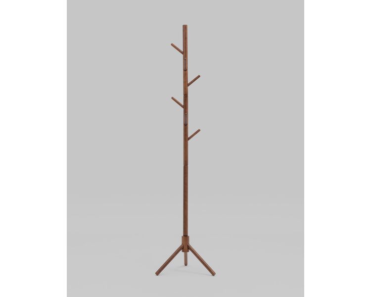 Купить Вешалка напольная Hook темное дерево, Цвет: темное дерево, фото 2
