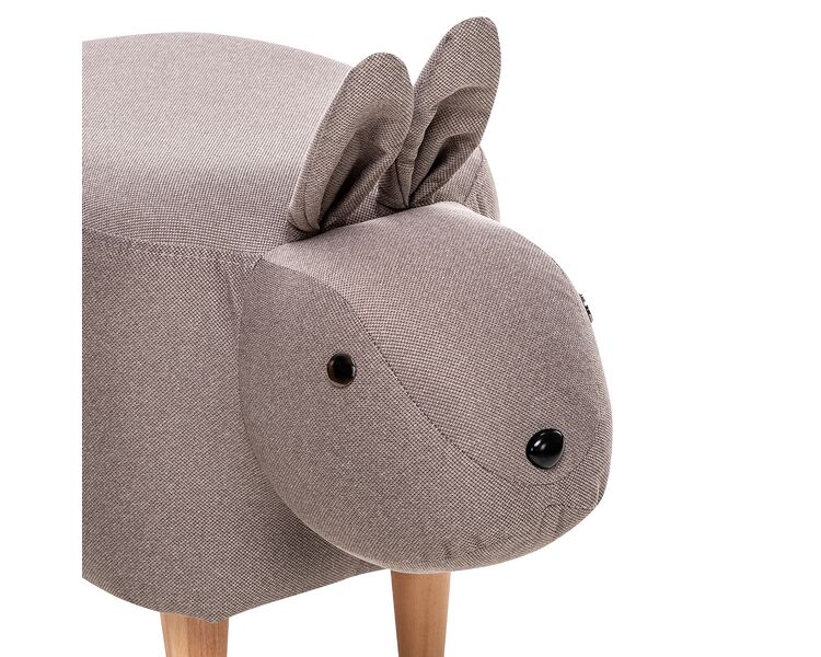 Купить Пуф Leset Rabbit COMBI серый-1, Цвет: серый-1, фото 5