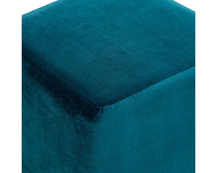 Купить Пуф Leset Соул квадратный со съемным чехлом синий, Цвет: синий, фото 3
