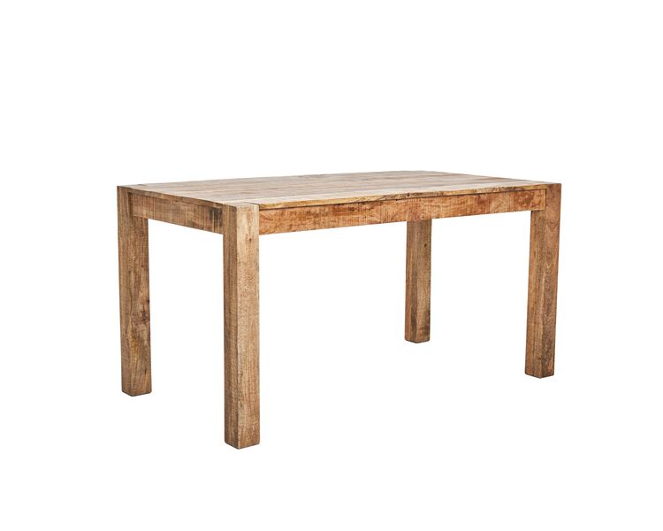 Купить Обеденный стол из массива, СУНДАР, 1,5 метра, Варианты цвета: натуральный-1, Варианты размера: 150х80х76, фото 4