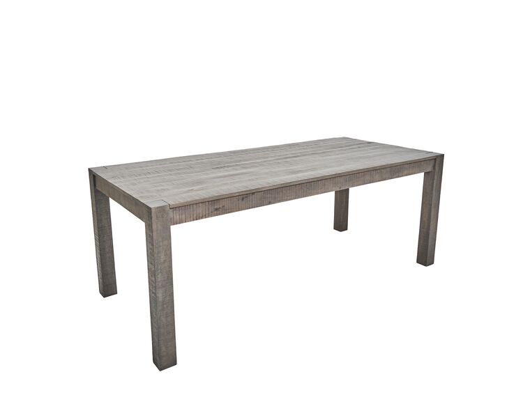Купить Обеденный стол из массива, СУНДАР ГРЕЙ, 2.5 метра, Варианты цвета: серый, Варианты размера: 