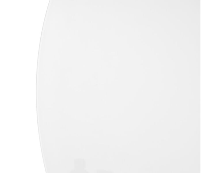 Купить Стол ВЕГА D110 раскладной Белый, стекло/ белый каркас, Варианты цвета: белый раскладной, Варианты размера: 110 х 110, фото 6
