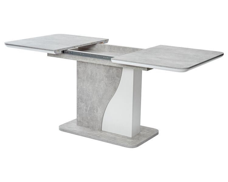 Купить Стол SIRIUS 120 Бетон/ Белый, Варианты цвета: бетон, Варианты размера: , фото 8