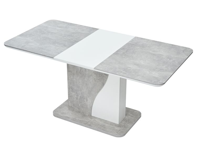 Купить Стол SIRIUS 120 Бетон/ Белый, Варианты цвета: бетон, Варианты размера: , фото 6