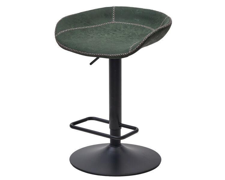 Купить Барный стул ACAPULCO Vintage Green C-134 винтажный зеленый Экокожа Зеленый/Чёрный, Цвет: зеленый, фото 7