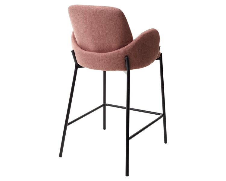 Купить Полубарный стул NYX VF109 розовый  VF110 брусничный Ткань Розовый/Чёрный, Цвет: розовый, фото 4