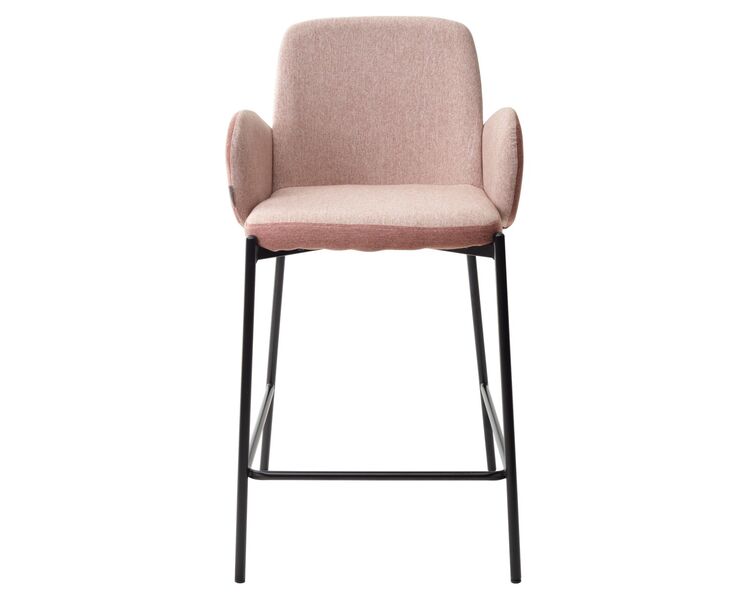 Купить Полубарный стул NYX VF109 розовый  VF110 брусничный Ткань Розовый/Чёрный, Цвет: розовый, фото 3