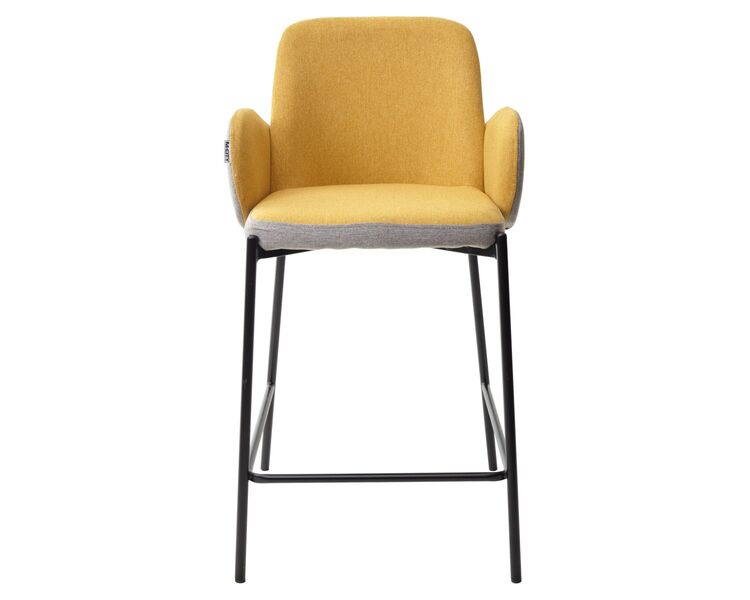 Купить Полубарный стул NYX VF106 желтый VF120 серый Ткань Желтый/Чёрный, Цвет: желтый, фото 5