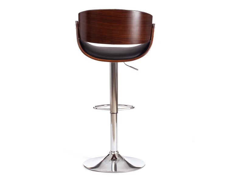 Купить Барный стул вращающийся LANDO (mod.4036) экокожа черный, Цвет: коричневый, фото 4