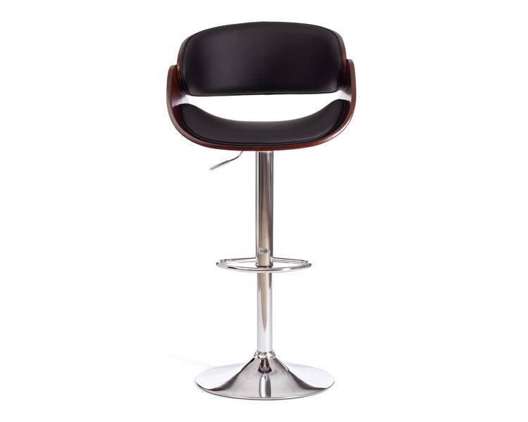 Купить Барный стул вращающийся LANDO (mod.4036) экокожа черный, Цвет: коричневый, фото 5