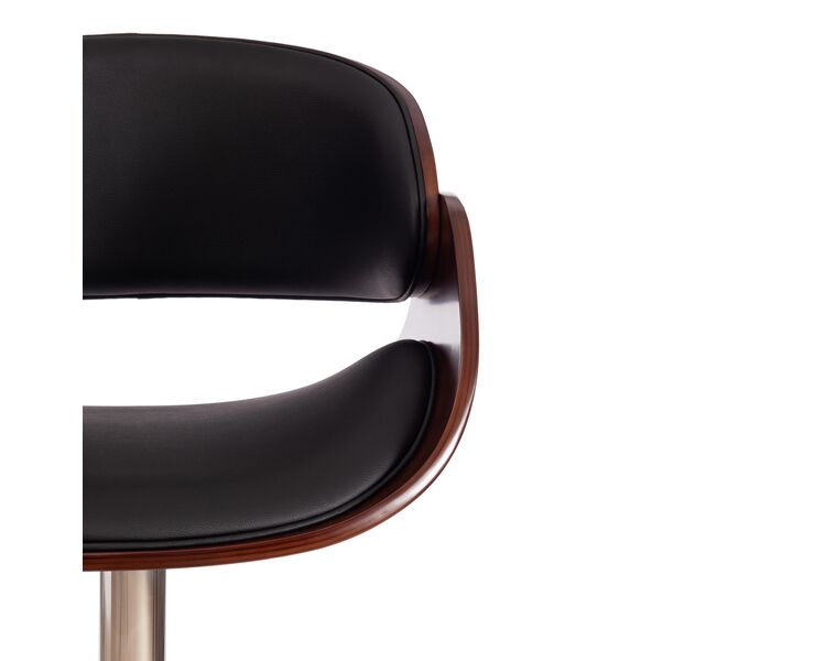 Купить Барный стул вращающийся LANDO (mod.4036) экокожа черный, Цвет: коричневый, фото 6