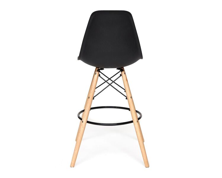 Купить Стул барный Cindy Bar Chair (mod. 80) черный, Цвет: черный, фото 9