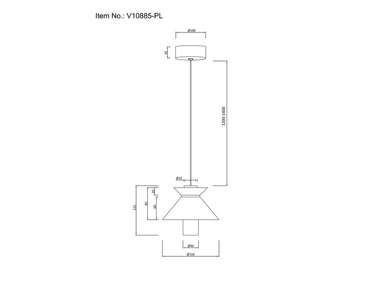 Купить Светильник подвесной светодиодный Moderli V10885-PL Ori, Модель: V10885-PL, фото 7