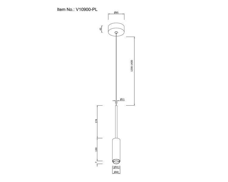 Купить Светильник подвесной светодиодный Moderli V10900-PL Rin, Модель: V10900-PL, фото 7