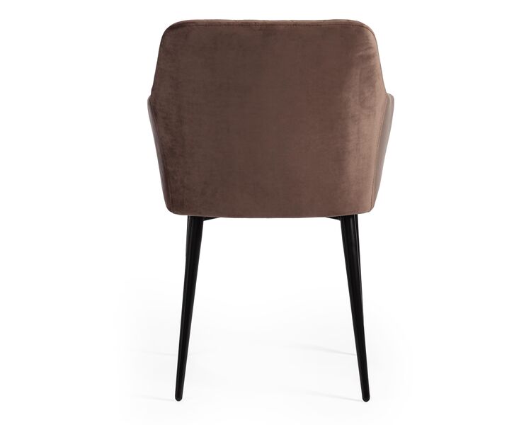 Купить Компьютерное кресло BREMO (mod. 708) ткань/металл, 58х55х83 см, высота до сиденья 48 см, коричневый barkhat 12/черный коричневый/черный, Цвет: коричневый, фото 4